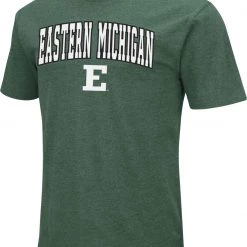 Colosseum Men's Eastern Michigan Eagles Green Dual Blend T-Shirt