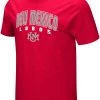 Colosseum Men's New Mexico Lobos Cherry T-Shirt