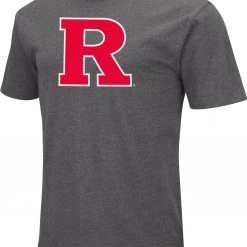 Colosseum Men's Rutgers Scarlet Knights Grey Dual Blend T-Shirt