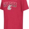 Colosseum Youth Washington State Cougars Crimson Dual Blend T-Shirt For Boys'