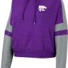 Colosseum Women's Kansas State Wildcats Purple Paris Pullover Hoodie