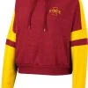 Colosseum Women's Iowa State Cyclones Crimson Paris Pullover Hoodie