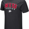 Colosseum Men's Northern Illinois Huskies Black T-Shirt