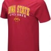 Colosseum Men's Iowa State Cyclones Cardinal T-Shirt