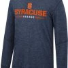 Colosseum Men's Syracuse Orange Blue Tournament Long Sleeve T-Shirt