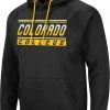 Colosseum Men's Colorado College Tigers Black Pullover Hoodie