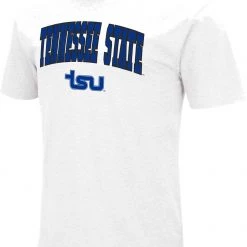 Colosseum Men's Tennessee State Tigers White Dual Blend T-Shirt