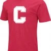 Colosseum Men's Cornell Big Red Carnelian Dual Blend T-Shirt