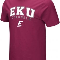 Colosseum Men's Eastern Kentucky Colonels Maroon T-Shirt