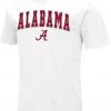 Colosseum Men's Alabama Crimson Tide Dual Blend White T-Shirt