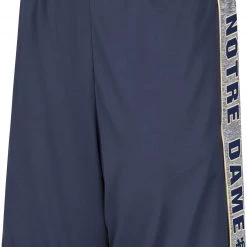 Colosseum Men's Notre Dame Fighting Irish Navy Broath Shorts