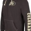 Colosseum Men's Colorado Buffaloes Black Intervention Full-Zip Hoodie