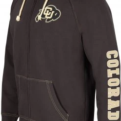 Colosseum Men's Colorado Buffaloes Black Intervention Full-Zip Hoodie