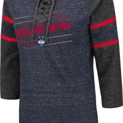 Colosseum Women's UConn Huskies Blue Pasadena ¾ Sleeve T-Shirt