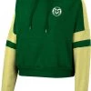 Colosseum Women's Colorado State Rams Green Paris Pullover Hoodie