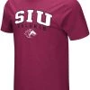 Colosseum Men's Southern Illinois Salukis Maroon T-Shirt