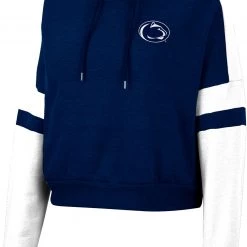 Colosseum Women's Penn State Nittany Lions Navy Paris Pullover Hoodie
