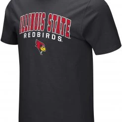 Colosseum Men's Illinois State Redbirds Red T-Shirt