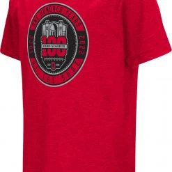 Colosseum Youth Ohio State Buckeyes Scarlet 100th Anniversary Of The Shoe T-Shirt For Boys'