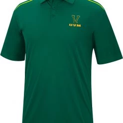 Colosseum Men's Vermont Catamounts Green Polo