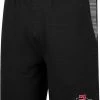 Colosseum Men's San Diego State Aztecs Black Thunder Fleece Shorts