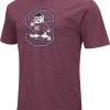 Colosseum Men's South Carolina State Bulldogs Garnet Dual Blend T-Shirt