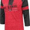 Colosseum Women's NC State Wolfpack Red Pasadena ¾ Sleeve T-Shirt