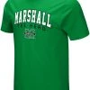 Colosseum Men's Marshall Thundering Herd Green T-Shirt
