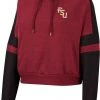 Colosseum Women's Florida State Seminoles Maroon Paris Pullover Hoodie