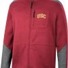 Colosseum Men's USC Trojans Crimson Playin Full Zip Jacket