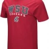 Colosseum Men's Washington State Cougars Crimson T-Shirt