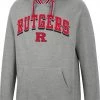 Colosseum Men's Rutgers Scarlet Knights Grey Baller Pullover Hoodie
