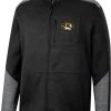 Colosseum Men's Missouri Tigers Black Playin Full Zip Jacket