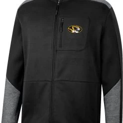 Colosseum Men's Missouri Tigers Black Playin Full Zip Jacket