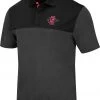 Colosseum Men's San Diego State Aztecs Links Black Polo