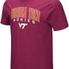 Colosseum Men's Virginia Tech Hokies Maroon T-Shirt