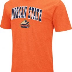 Colosseum Men's Morgan State Bears Orange Dual Blend T-Shirt