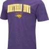Colosseum Men's Northern Iowa Panthers Purple Dual Blend T-Shirt