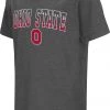 Colosseum Youth Ohio State Buckeyes Grey Dual Blend T-Shirt For Boys'