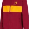 Colosseum Youth USC Trojans Cardinal Woodman Full-Zip Hoodie For Girls'