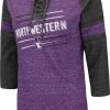 Colosseum Women's Northwestern Wildcats Purple Pasadena ¾ Sleeve T-Shirt