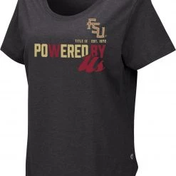 Colosseum Women's Florida State Seminoles Black Title IX T-Shirt