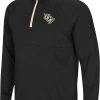 Colosseum Men's UCF Knights Black Rival 1/4 Zip Jacket