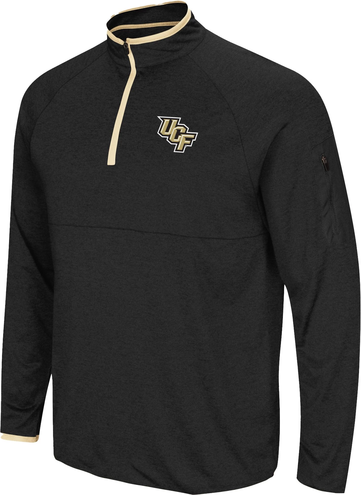 Colosseum Men's UCF Knights Black Rival 1/4 Zip Jacket 1 Colosseum Men's UCF Knights Black Rival 1/4 Zip Jacket