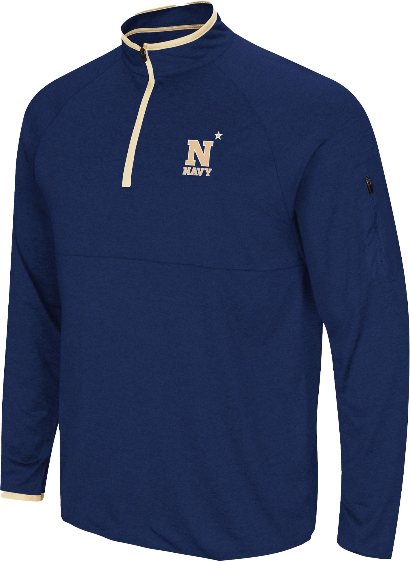 Colosseum Men's Navy Midshipmen Navy Rival 1/4 Zip Jacket 1 Colosseum Men's Navy Midshipmen Navy Rival 1/4 Zip Jacket