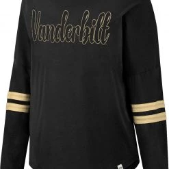 Colosseum Women's Vanderbilt Commodores Black Earth Longsleeve T-Shirt