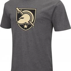 Colosseum Men's Army West Point Black Knights Grey Dual Blend T-Shirt