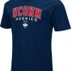 Colosseum Men's UConn Huskies Blue Playbook T-Shirt