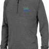 Colosseum Youth UCLA Bruins Grey Quarter-Zip Pullover Shirt For Boys'