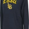 Colosseum Women's Long Beach State 49ers Black Pullover Hoodie